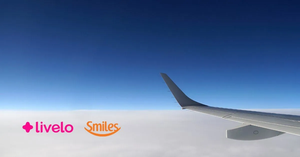 Transferência Livelo para a Smiles tem bônus de até 80% até 18 de setembro