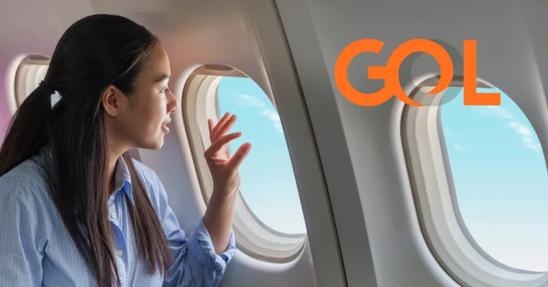 GOL oferece milhas bônus em voos nacionais e internacionais até 2026