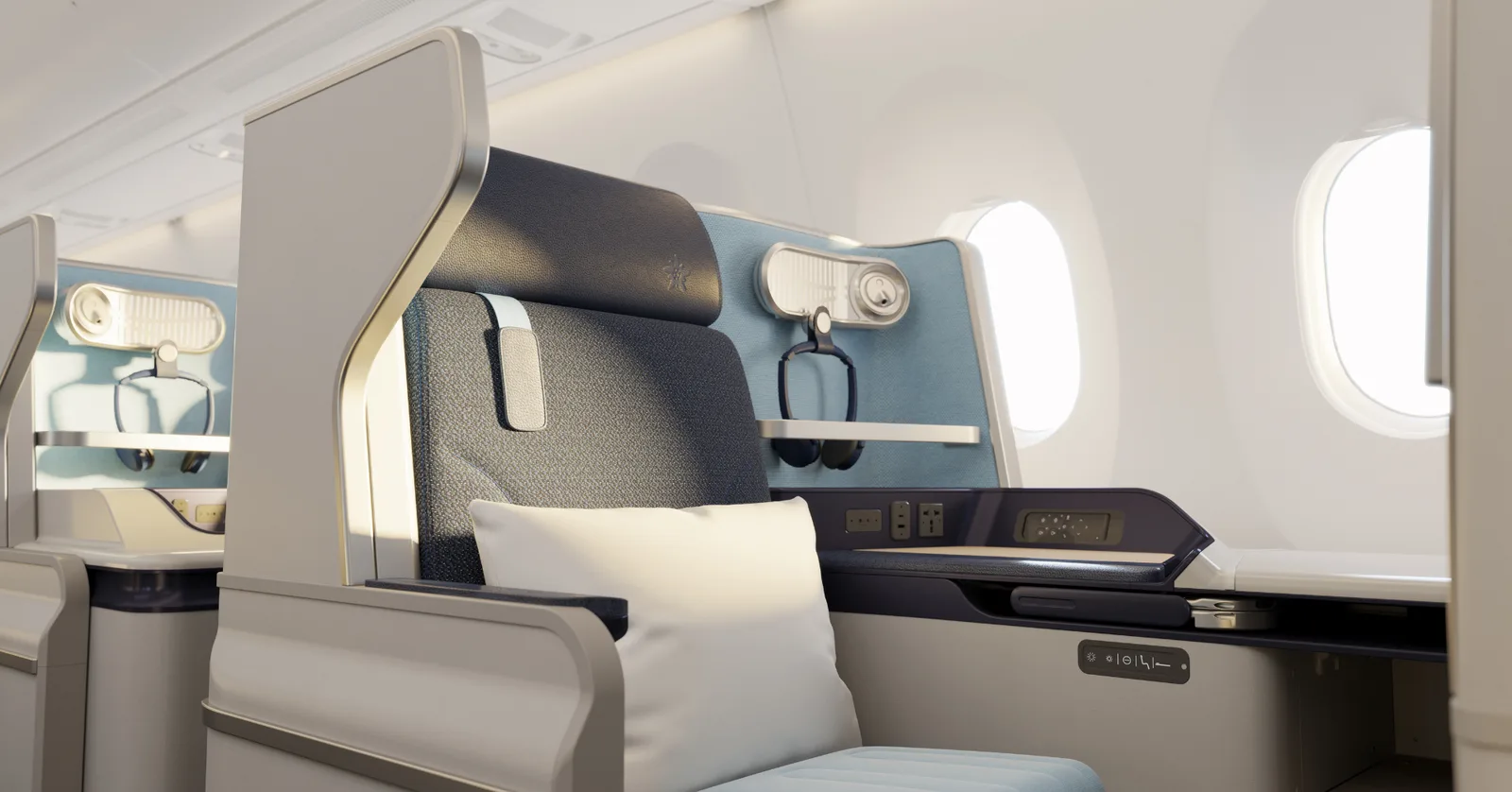 Edelweiss apresenta cabine renovada do Airbus A350 para voos de 2027