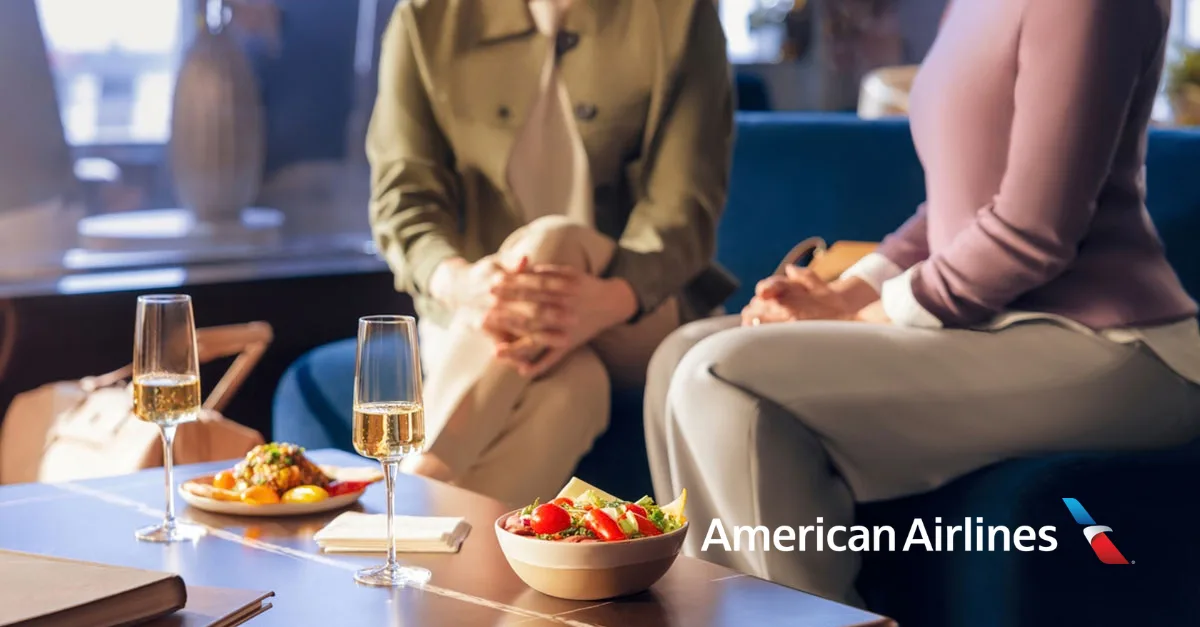 American Airlines renova cardápio de outono em lounges