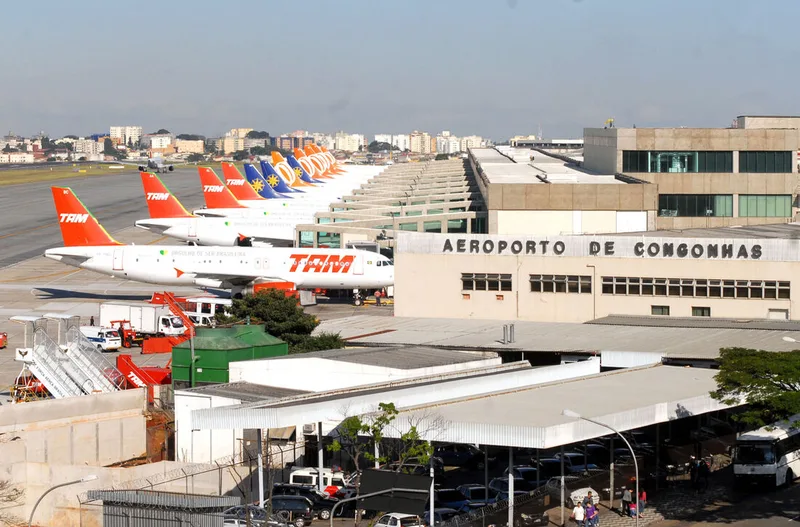 Congonhas poderá concluir voos após as 23h em situações excepcionais