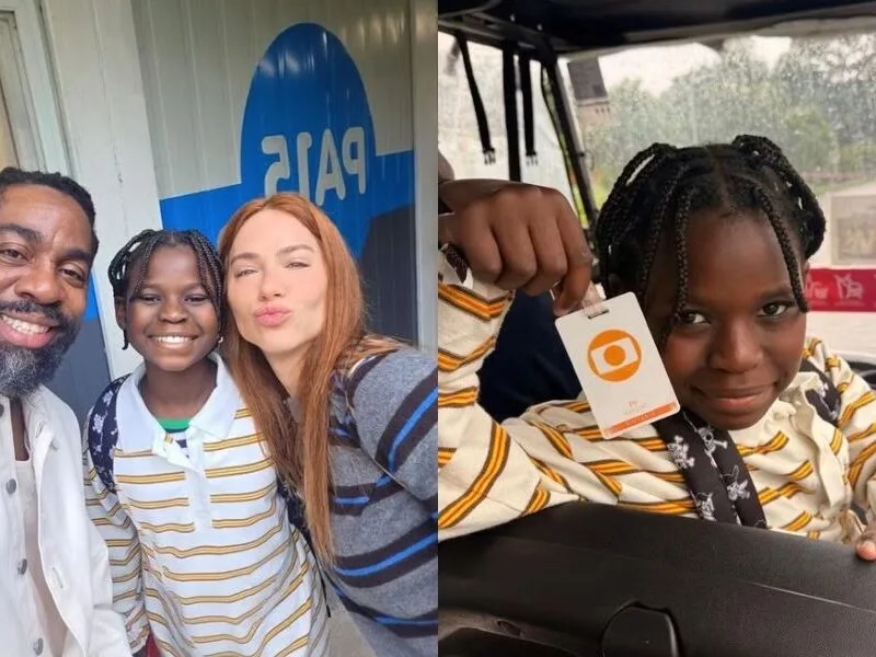 Bless Gagliasso estreia em novela aos 11 anos com papel em A Nobreza do Amor