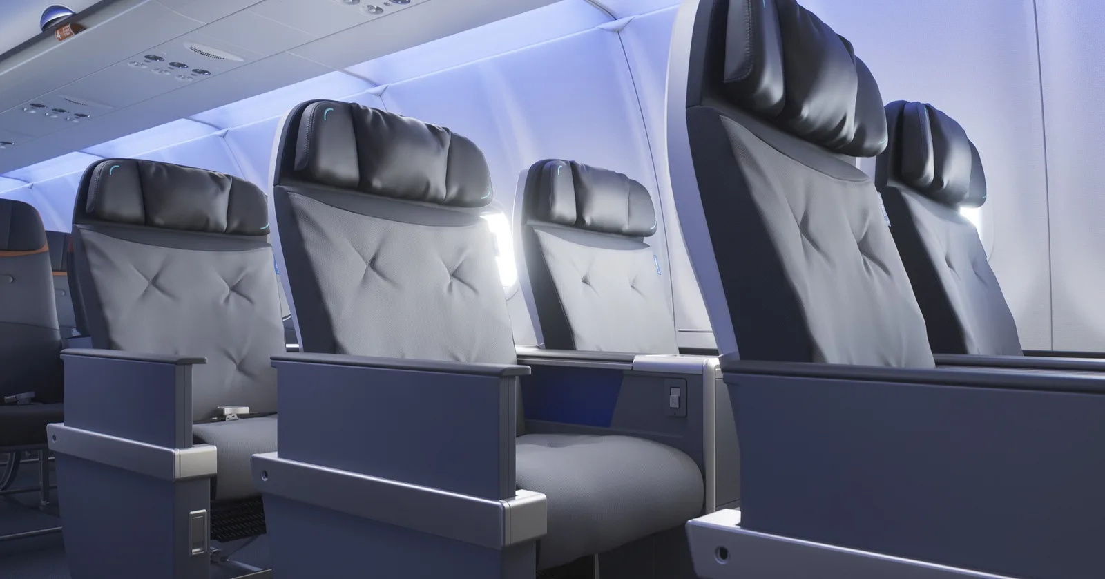 JetBlue detalha cabine BlueFirst para voos domésticos