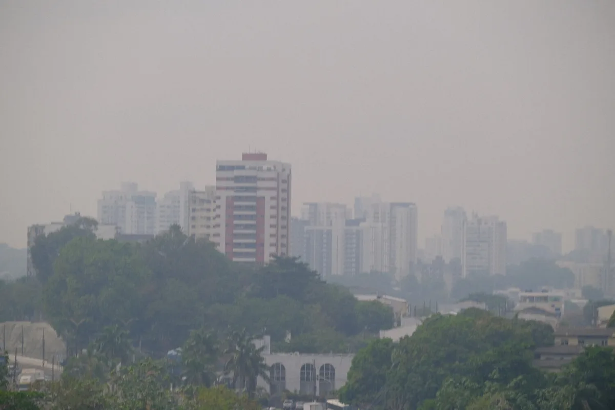 Manaus registra ar péssimo enquanto queimadas avançam no Amazonas