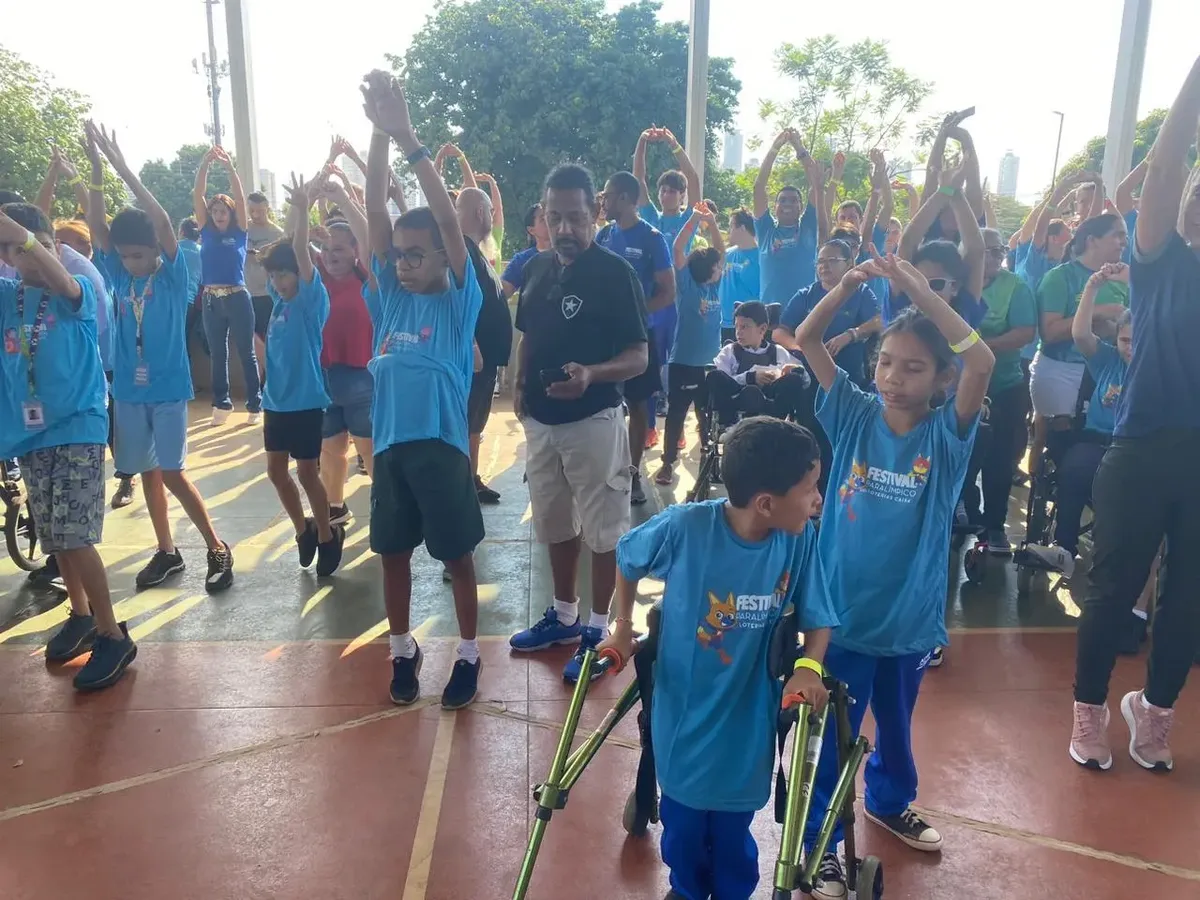 Goiânia recebe festival com futebol de cegos, basquete e esgrima