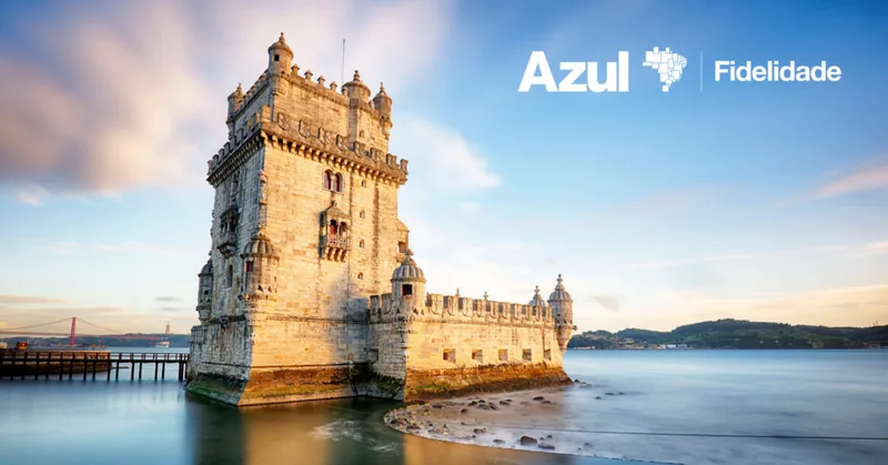 Passagem de São Paulo a Lisboa sai por R$ 853,20 ou 71.200 pontos Azul
