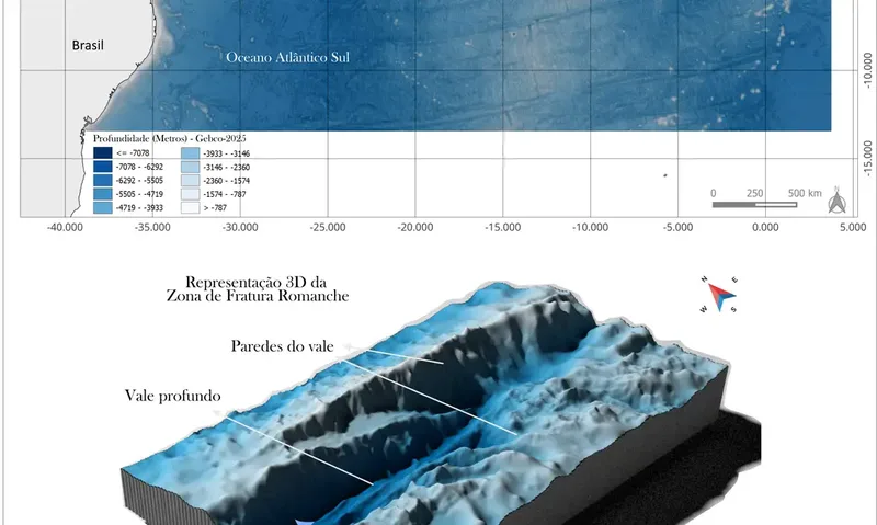 Expedição parte de Fortaleza para investigar abismos no Atlântico Sul