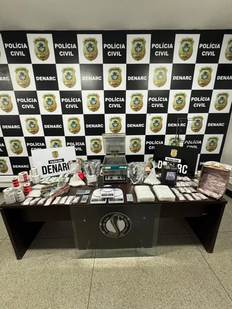 Polícia Civil mira grupo suspeito de tráfico e lavagem em Goiás
