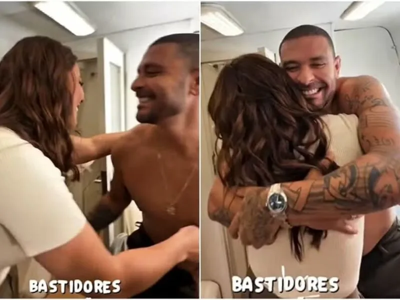 Campanha de fast-food reúne Paolla Oliveira e Diogo Nogueira após separação