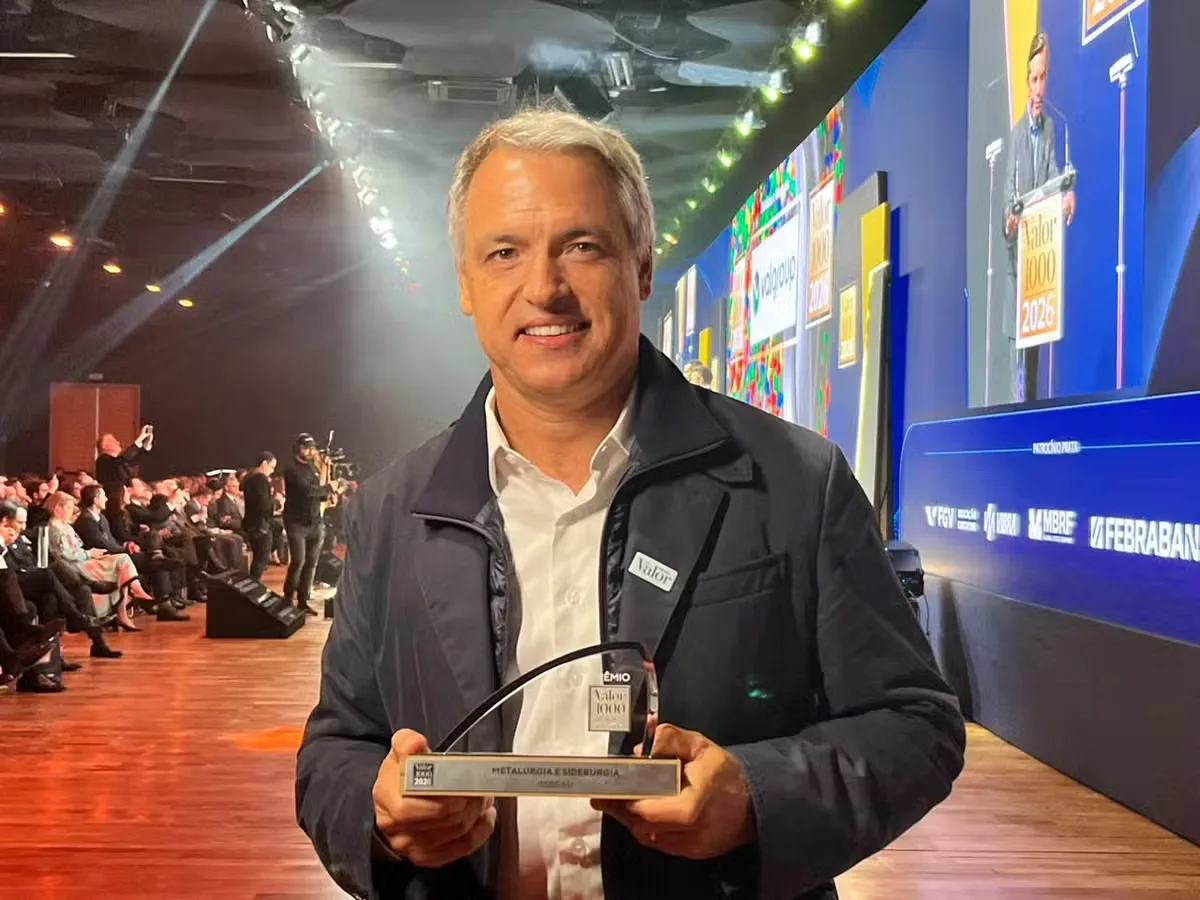 Gerdau lidera ranking de metalurgia e siderurgia do Valor 1000