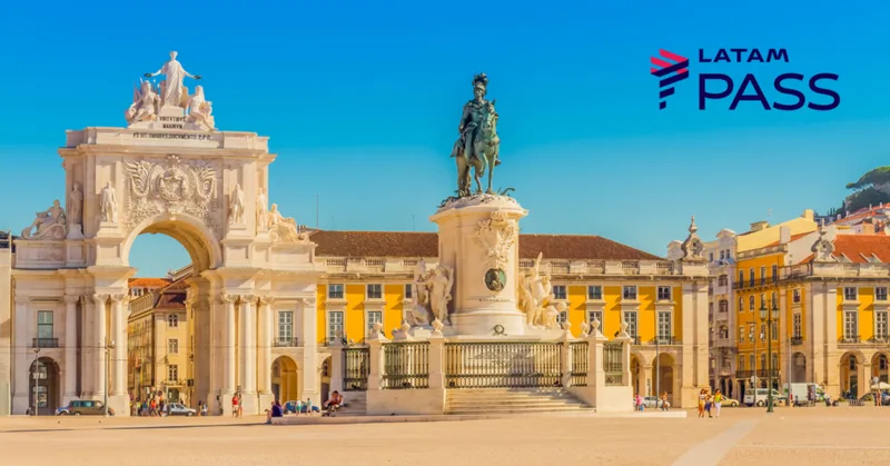 Executiva entre Fortaleza e Lisboa custa desde 125.588 milhas LATAM Pass