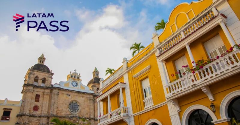 LATAM tem voos para Cartagena por 30.199 milhas e taxas