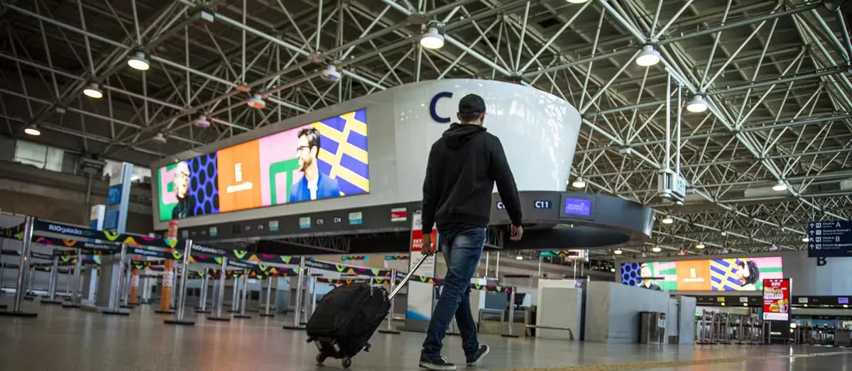 Galeão registra 12,7 milhões de passageiros até agosto