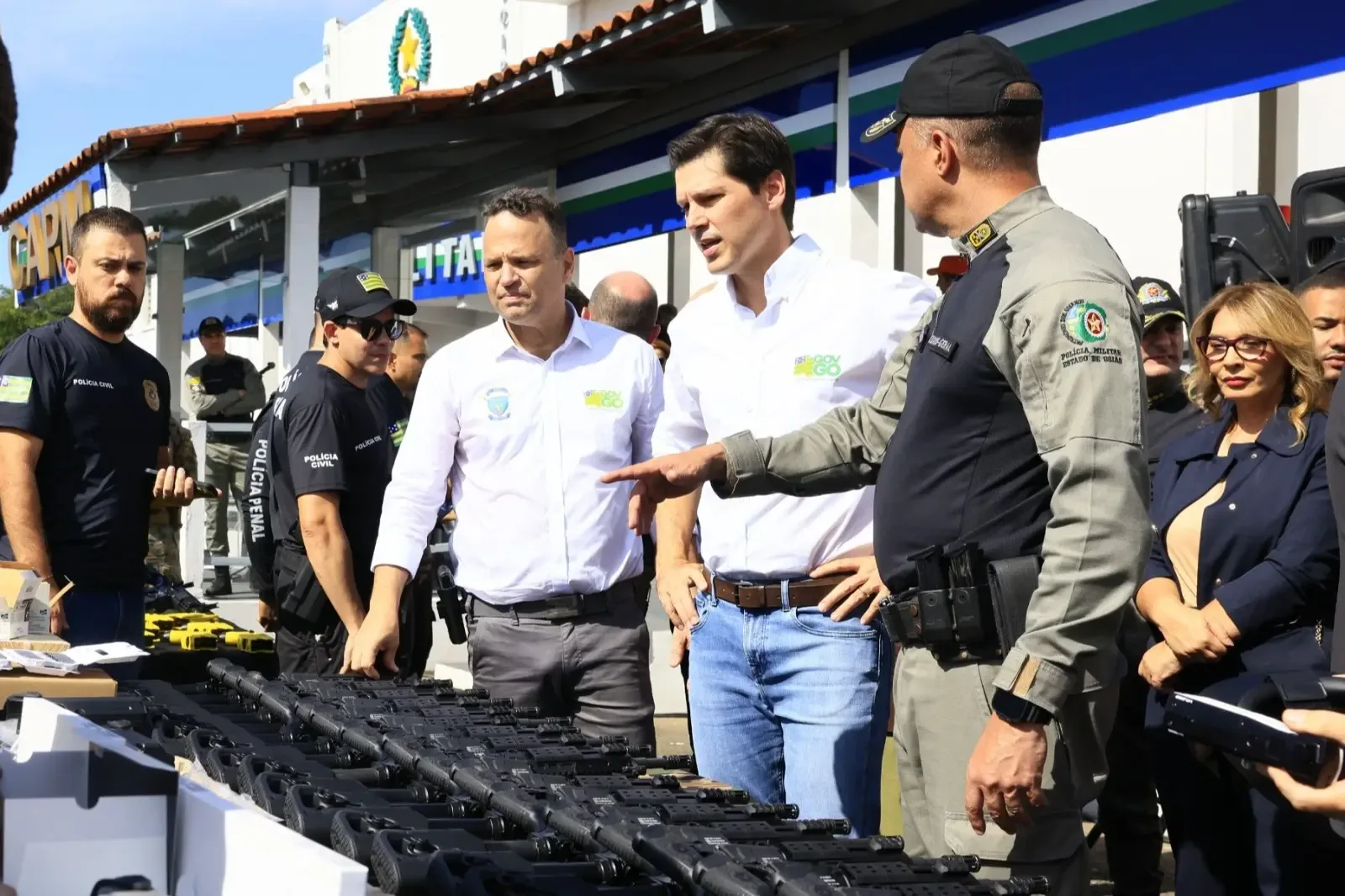 Goiás reduz roubos de carga, veículos e pedestres nos primeiros oito meses de 2026