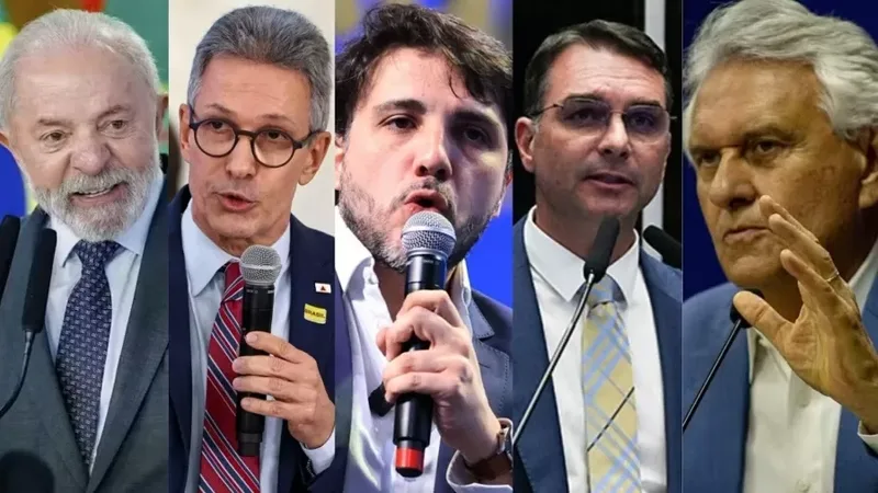 Pesquisa aponta Lula com 36% e Flávio Bolsonaro com 29% na disputa presidencial