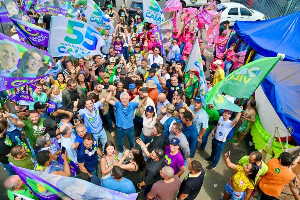 Em feira de Aparecida, Daniel Vilela promete manter segurança e ampliar crédito em Goiás