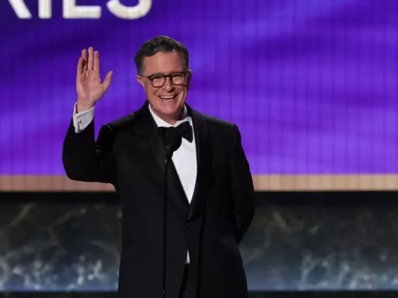 Emmy marca despedida de Stephen Colbert do The Late Show