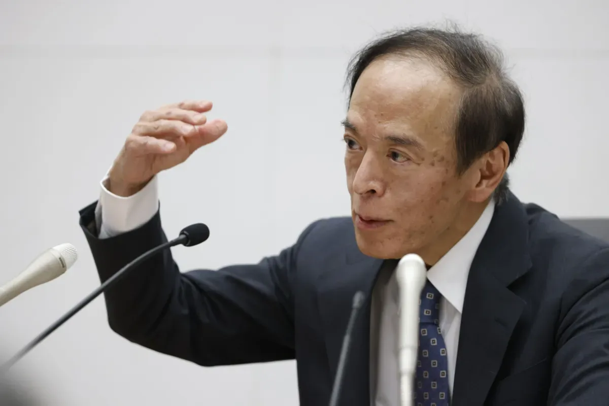 Juros japoneses sobem, mas Kazuo Ueda evita indicar ritmo de novas altas