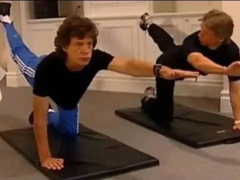 Torje Eike combina corrida, balé e ioga na preparação de Mick Jagger