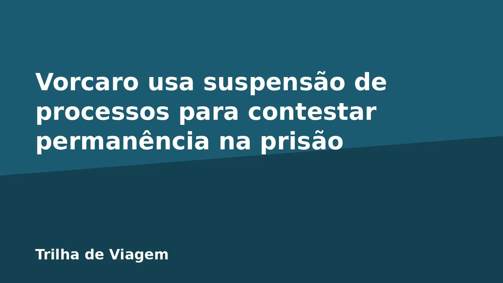 Vorcaro usa suspensão de processos para contestar permanência na prisão