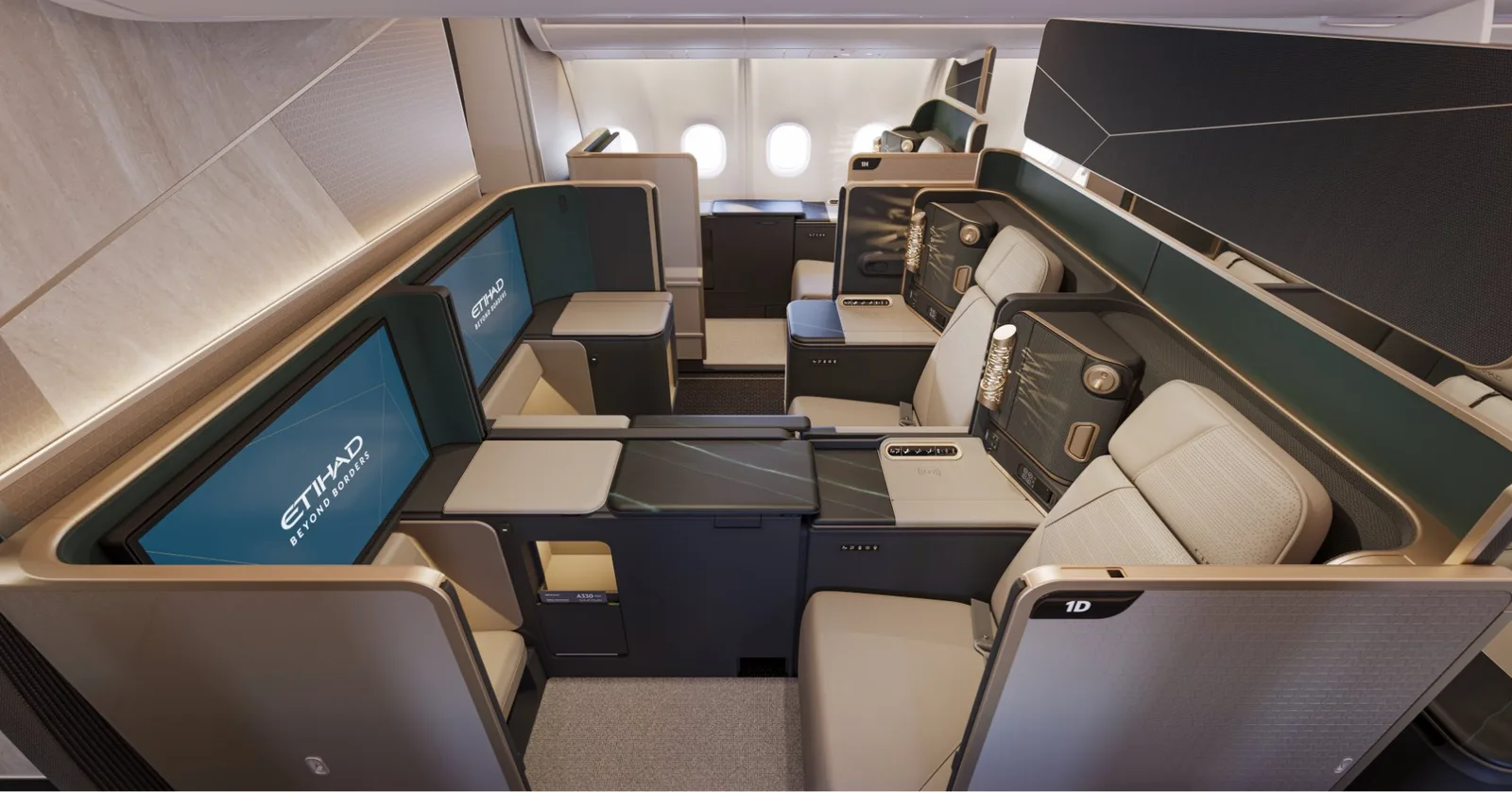 Etihad apresenta novas cabines do A330neo, com estreia prevista para 2027