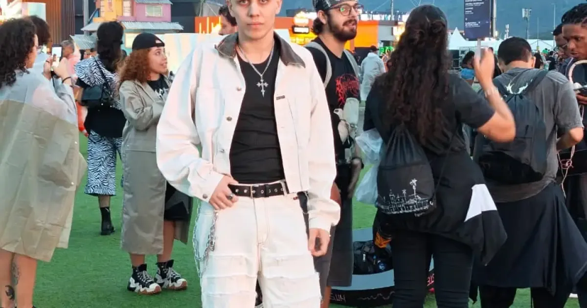 Looks brancos se destacam na noite de metal do Rock in Rio