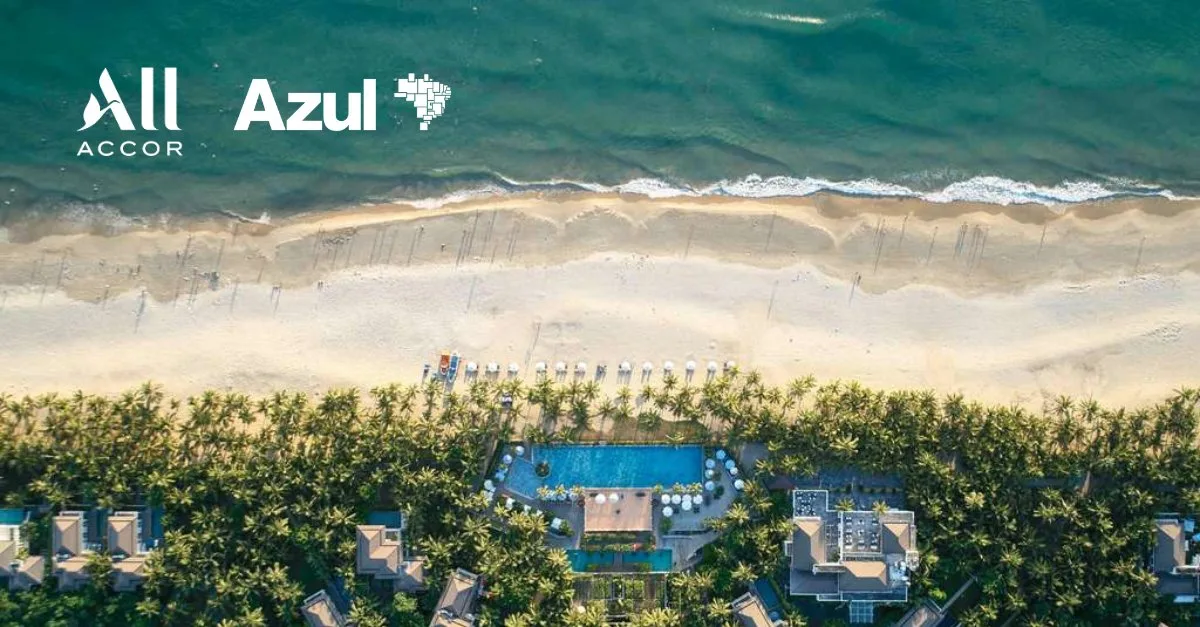 Azul oferece até 30% de bônus para transferências ao ALL Accor