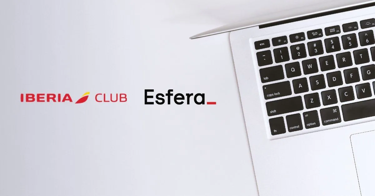 Esfera libera até 25% extra em pontos enviados ao Iberia Club