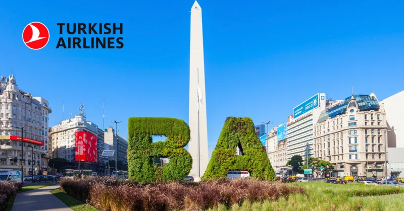 Executiva da Turkish para Buenos Aires sai por 71 mil pontos Azul