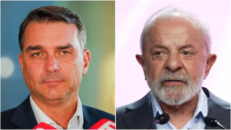Flávio Bolsonaro marca 42% contra 40% de Lula em simulação de 2º turno