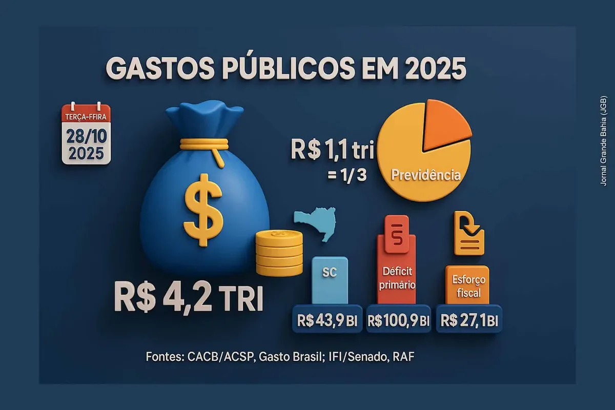 Quando o gasto público deixa de ser investimento e vira desperdício