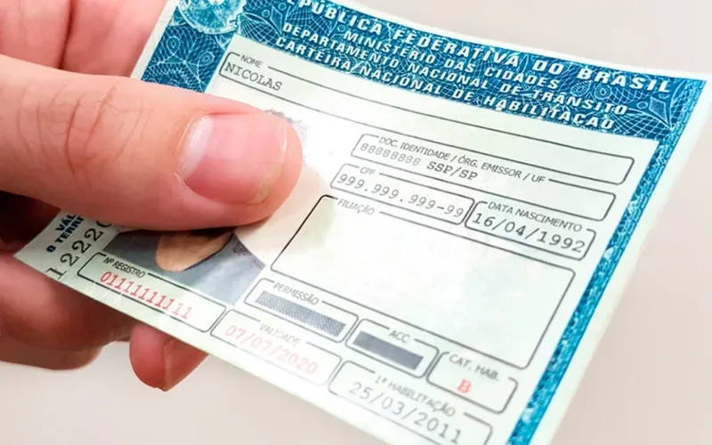 CNH vencida em 2026 poderá valer até 9 de dezembro