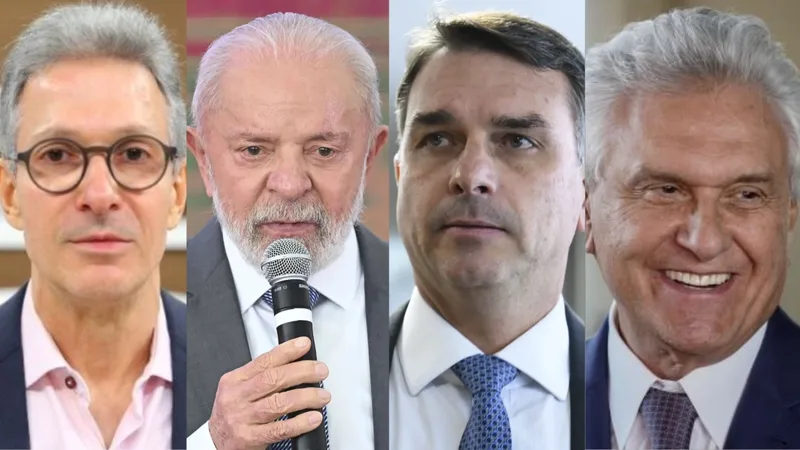 Lula lidera primeiro turno com 40,6% contra 30,4% de Flávio, diz CNT/MDA