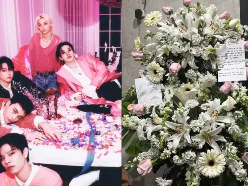 Stray Kids manda coroa de flores à família de fã que morreu na Argentina