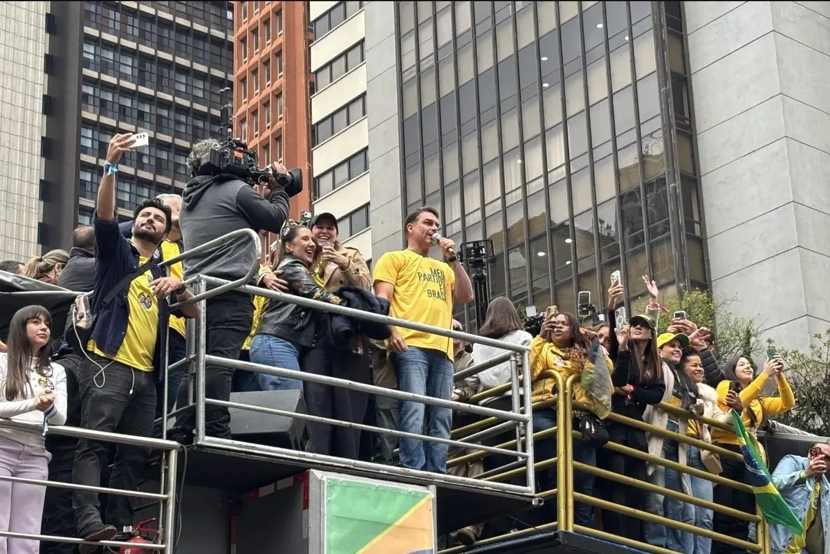 Ato de 7 de Setembro testa força de Flávio Bolsonaro para 2026